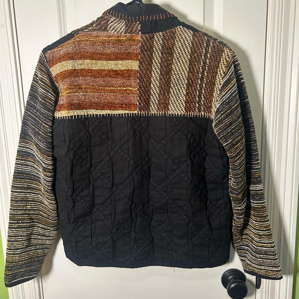 Yakmagik Multicolor Patchwork Jacket - image 2